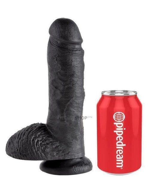 

Фаллоимитатор PipeDream King Cock 22.9 см, чёрный