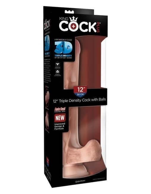 Фаллоимитатор на присоске Тройная плотность King Cock Plus 12 Triple Density Cock with Balls - Flesh Pipedream
Фаллоимитатор на присоске Тройная плотность King Cock Plus 12 Triple Density Cock with Balls - Flesh Pipedream