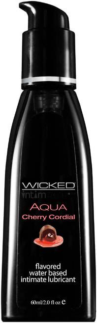 Оральный лубрикант со вкусом вишневого ликера Wicked Aqva Cherry Cordial, 60 мл
Оральный лубрикант со вкусом вишневого ликера Wicked Aqva Cherry Cordial, 60 мл