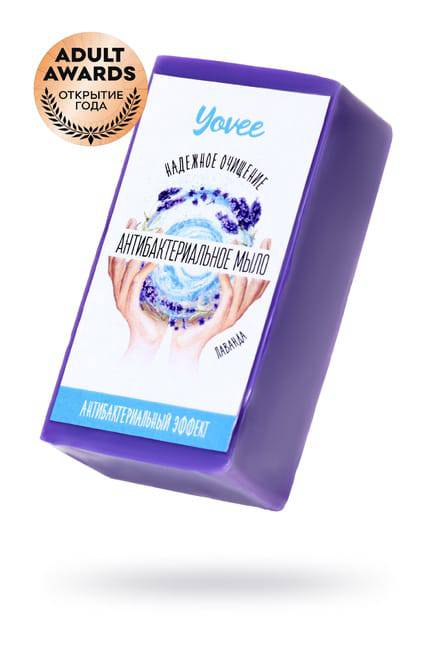 Мыло Yovee by Toyfa с антибактериальным эффектом «Надежное очищение», лаванда, 80 г
Мыло Yovee by Toyfa с антибактериальным эффектом «Надежное очищение», лаванда, 80 г