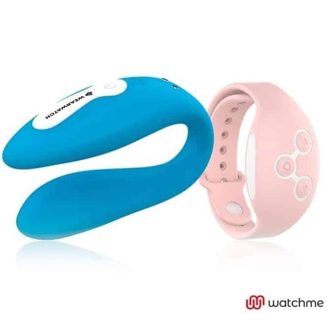 Вибратор для пар DreamLove Wearwatch Dual Pleasure Watchme с розовым браслетом ДУ, голубой
Вибратор для пар DreamLove Wearwatch Dual Pleasure Watchme с розовым браслетом ДУ, голубой