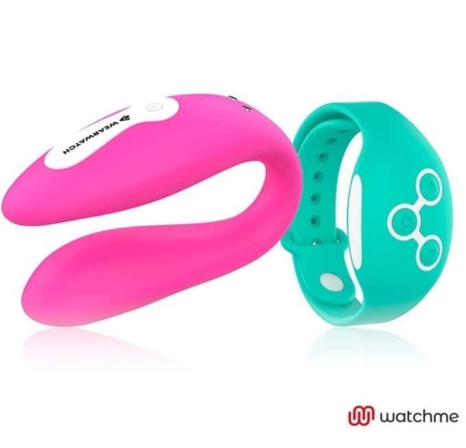 Вибратор для пар DreamLove Wearwatch Dual Pleasure Watchme с зеленым браслетом ДУ, розовый
Вибратор для пар DreamLove Wearwatch Dual Pleasure Watchme с зеленым браслетом ДУ, розовый