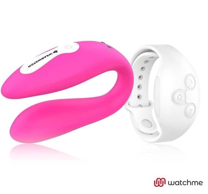 Вибратор для пар DreamLove Wearwatch Dual Pleasure Watchme с белым браслетом ДУ, фуксия
Вибратор для пар DreamLove Wearwatch Dual Pleasure Watchme с белым браслетом ДУ, фуксия