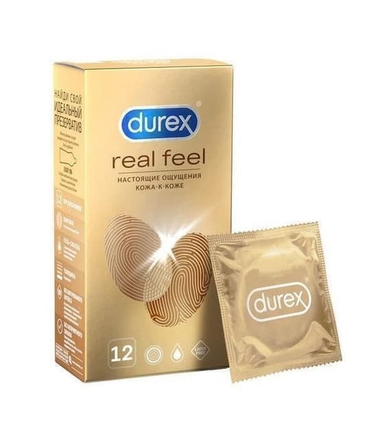 Презервативы Durex RealFeel гипоаллергенные из синтетического материала, 12 шт
Презервативы Durex RealFeel гипоаллергенные из синтетического материала, 12 шт