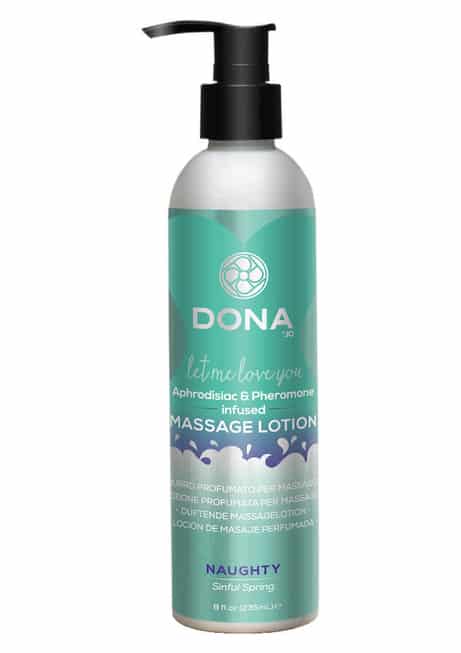 Увлажняющий лосьон для массажа DONA Massage Lotion Naughty Aroma: Sinful Spring 235 мл
Увлажняющий лосьон для массажа DONA Massage Lotion Naughty Aroma: Sinful Spring 235 мл