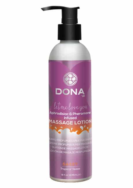 Увлажняющий лосьон для массажа DONA Massage Lotion Sassy Aroma: Tropical Tease 235 мл
Увлажняющий лосьон для массажа DONA Massage Lotion Sassy Aroma: Tropical Tease 235 мл