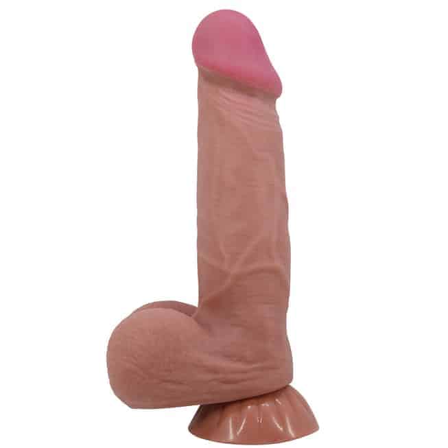 Фаллоимитатор с подвижной кожей и фиксацией формы Baile Sliding Skin 21.8 см, темный телесный
Фаллоимитатор с подвижной кожей и фиксацией формы Baile Sliding Skin 21.8 см, темный телесный
