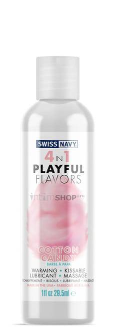 Гель 4 в 1 Swiss Navy Playful Flavors Сладкая вата на водной основе, 29.5 мл
Гель 4 в 1 Swiss Navy Playful Flavors Сладкая вата на водной основе, 29.5 мл