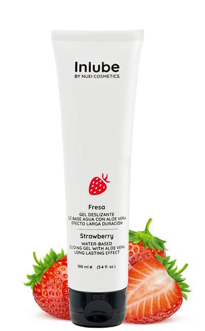 Гель-лубрикант с алоэ вера Nuei cosmetics Inlube Клубника на водной основе, 100 мл
Гель-лубрикант с алоэ вера Nuei cosmetics Inlube Клубника на водной основе, 100 мл