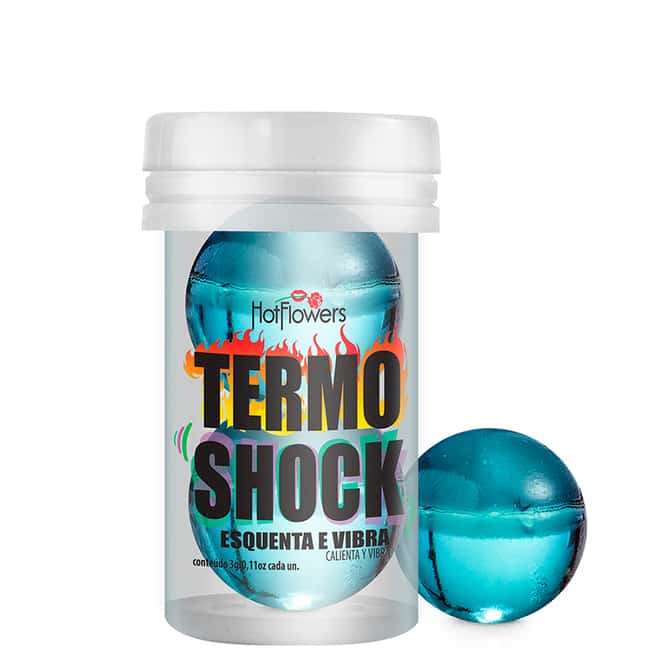 

Лубрикант с эффектом вибрации HotFlowers Termo Shock на силиконовой основе, 3 г х 2 шт