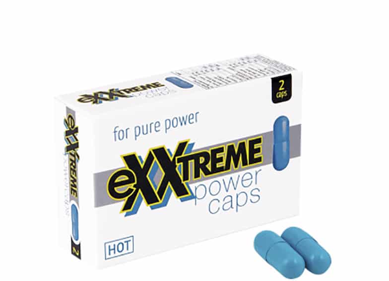 Мужское возбуждающее средство капсулы Hot eXXtreme Power, 2 шт
