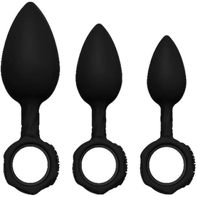 Набор Bathmate Anal Training Plugs для анальной подготовки, 3 шт в наборе, чёрный
Набор Bathmate Anal Training Plugs для анальной подготовки, 3 шт в наборе, чёрный
