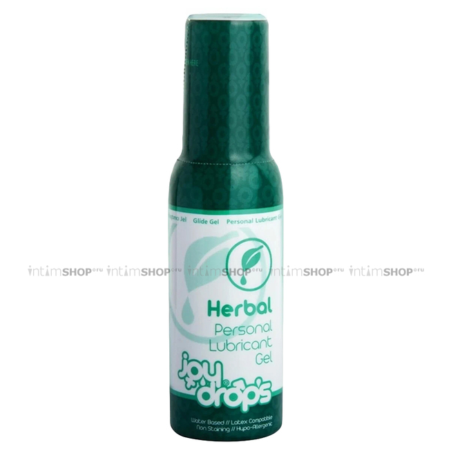 

Натуральная смазка JoyDrops Herbal на водной основе, 100 мл