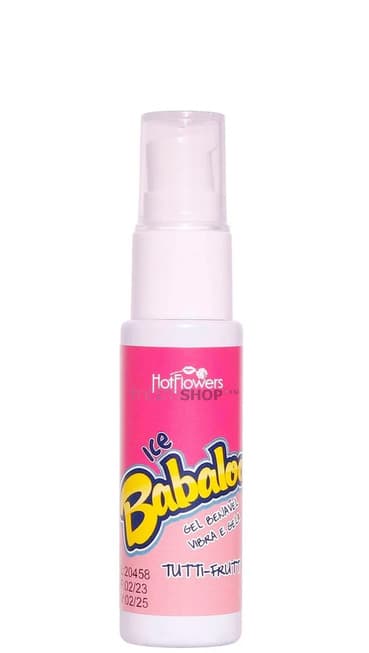 Жидкий вибратор с эффектом холодка HotFlowers Ice Babaloo Тутти-Фрутти, 15 г
Жидкий вибратор с эффектом холодка HotFlowers Ice Babaloo Тутти-Фрутти, 15 г