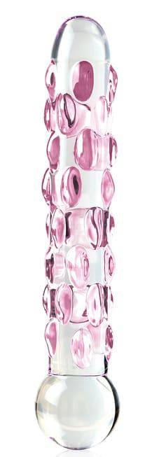 Двухсторонний стимулятор Pipedream Icicles с шишечками 17.8 см, бесцветный с розовым
Двухсторонний стимулятор Pipedream Icicles с шишечками 17.8 см, бесцветный с розовым