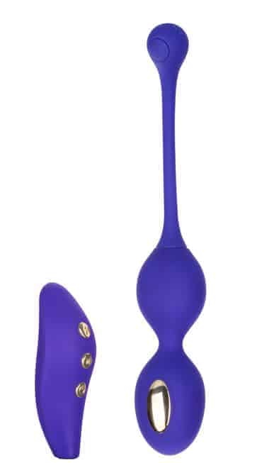 Вагинальные виброшарики с электростимуляцией и пультом ДУ CalExotics Impulse Intimate Dual Kegel Exerciser, фиолетовые
Вагинальные виброшарики с электростимуляцией и пультом ДУ CalExotics Impulse Intimate Dual Kegel Exerciser, фиолетовые