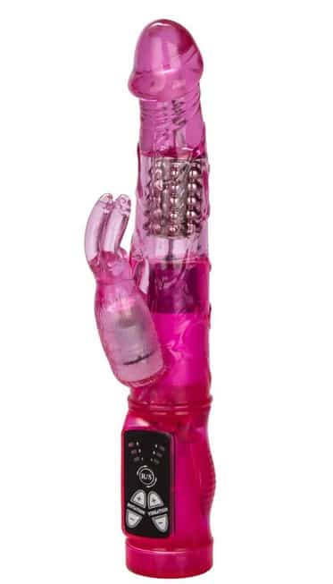 Вибратор-кролик с ротацией и подвижными шариками CalExotics Petite Jack Rabbit, розовый
Вибратор-кролик с ротацией и подвижными шариками CalExotics Petite Jack Rabbit, розовый