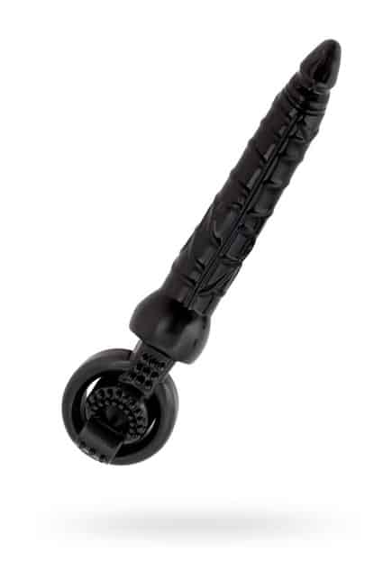 Вибронасадка на пенис Toyfa Black&Red с фиксацией формы и подхватом мошонки, черная
Вибронасадка на пенис Toyfa Black&Red с фиксацией формы и подхватом мошонки, черная