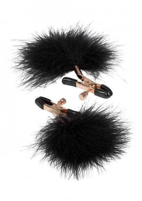 Зажимы для сосков с пухом California Exotic Novelties Feather Nipplettes, золотисто-черный
Зажимы для сосков с пухом California Exotic Novelties Feather Nipplettes, золотисто-черный