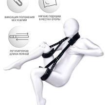 Набор для фиксации ног Anonymo by Toyfа с подушками, черный