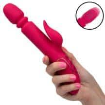 Фрикционный вибратор-кролик CalExotics Shameless Slim Charmer, розовый. Нет в наличии Фрикционный вибратор-кролик CalExotics Shameless Slim Charmer, розовый