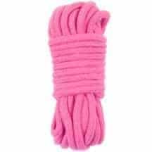 Веревка для фиксации Lovetoy 10 м, розовая