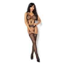 Боди Beauty Night Maribel, Чёрный, S/M/L
