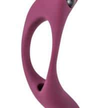 Виброкольцо Lola Games Pure Passion Lunar, бордовое
