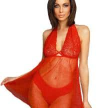 Комплект Amor El Elche эротическое платье и трусики S/M, красный