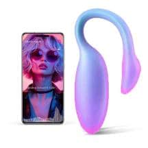 Виброяйцо Magic Motion Flamingo Max, синее Виброяйцо Magic Motion Flamingo Max, синее