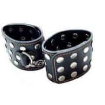 Широкие манжеты с заклёпками Пикантные штучки, черный. Нет в наличии Широкие манжеты с заклёпками Пикантные штучки, черный