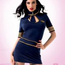 Костюм Le Frivole Стюардесса премиум класса, L/XL