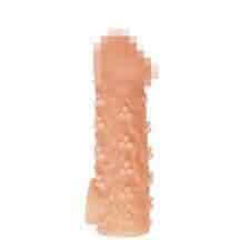 Насадка на член Kokos Cock Sleeve 009 M с подхватом мошонки, телесная. Нет в наличии Насадка на член Kokos Cock Sleeve 009 M с подхватом мошонки, телесная