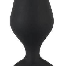 Анальная втулка с кольцом Orion Soft Touch Silicone Anal Plug S, черная