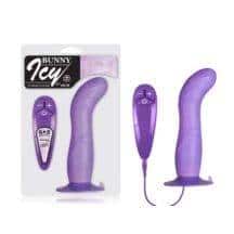 Вибратор гибкий на присоске NMC Bunny, фиолетовый Вибратор гибкий на присоске NMC Bunny, фиолетовый