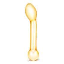 Анальный стимулятор Glas, жёлтый . Нет в наличии Анальный стимулятор Glas, жёлтый