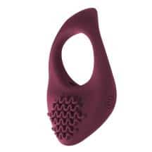 Виброкольцо Lola Games Pure Passion Moonshine, бордовое Виброкольцо Lola Games Pure Passion Moonshine, бордовое