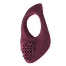 Виброкольцо Lola Games Pure Passion Moonshine, бордовое Виброкольцо Lola Games Pure Passion Moonshine, бордовое