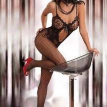 Чулок на тело Livia Corsetti Magali S/L, черный Чулок на тело Livia Corsetti Magali S/L, черный