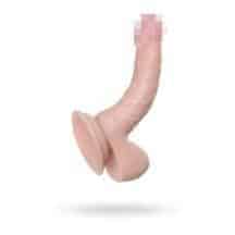 Реалистичный фаллоимитатор Toyfa RealStick Nude, телесный, 14,5 см