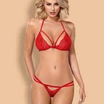 Комплект красный 838-SET-3 Obsessive, S/M