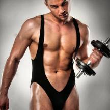 Мужское боди Passion Lingerie, чёрный, XXL/3XL. Нет в наличии Мужское боди Passion Lingerie, чёрный, XXL/3XL