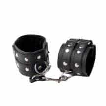 Наручники Sitabella c двумя ремешками, черные. Нет в наличии Наручники Sitabella c двумя ремешками, черные