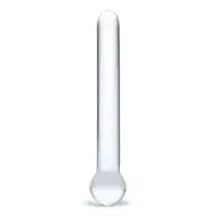 Стеклянный стимулятор с шаром Glas 16.5 см, бесцветный