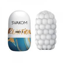 Двухсторонний мастурбатор Svakom Hedy X Reaction, бесцветный. Нет в наличии Двухсторонний мастурбатор Svakom Hedy X Reaction, бесцветный