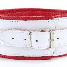 Ошейник белый с кольцом БДСМ арсенал