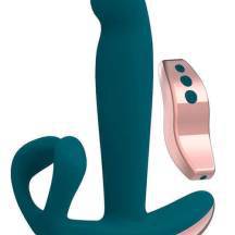 Вибромассажер простаты с нагревом и пультом ДУ ML Creation Remote Hunter, зеленый. Нет в наличии Вибромассажер простаты с нагревом и пультом ДУ ML Creation Remote Hunter, зеленый