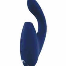 Вибратор с вакуумно-волновым стимулятором клитора Womanizer Duo, синий. Нет в наличии Вибратор с вакуумно-волновым стимулятором клитора Womanizer Duo, синий