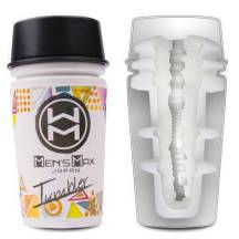 Мастурбатор MensMax Tumbler Square, белый