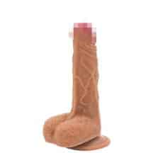 Фаллоимитатор Lola Games Nudes Calm 17.5 см, темный телесный